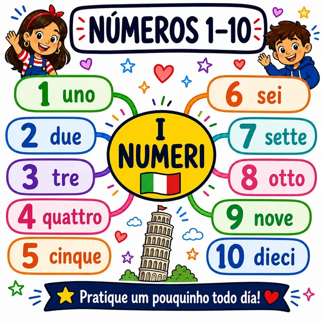 Mapa mental: Números